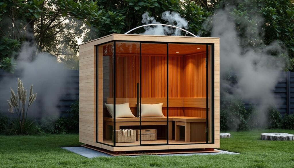 portable sauna box