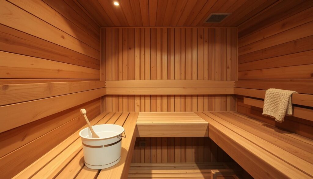 sauna cleaning