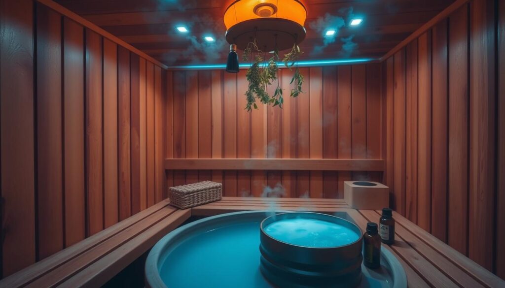 therapeutic sauna